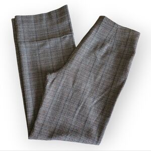 Charlie B High Rise Straight Leg Plaid Pants Size 4